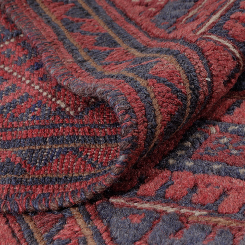 Kelim Rug - Oriental square  - 146 x 126 cm - multicolored