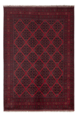 Afghan Rug - Kunduz - 302 x 203 cm - red