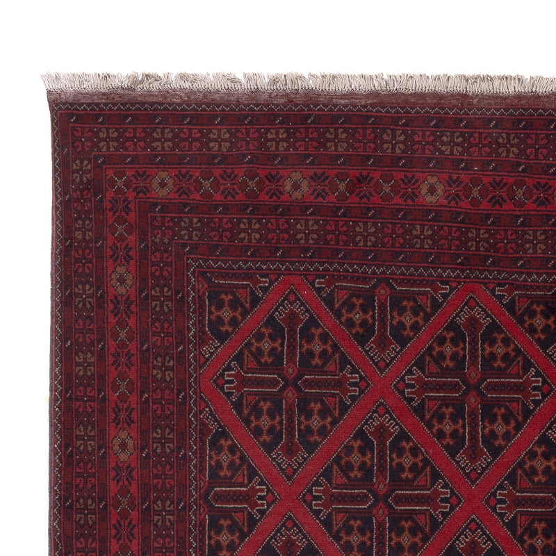 Afghan Rug - Kunduz - 302 x 203 cm - red