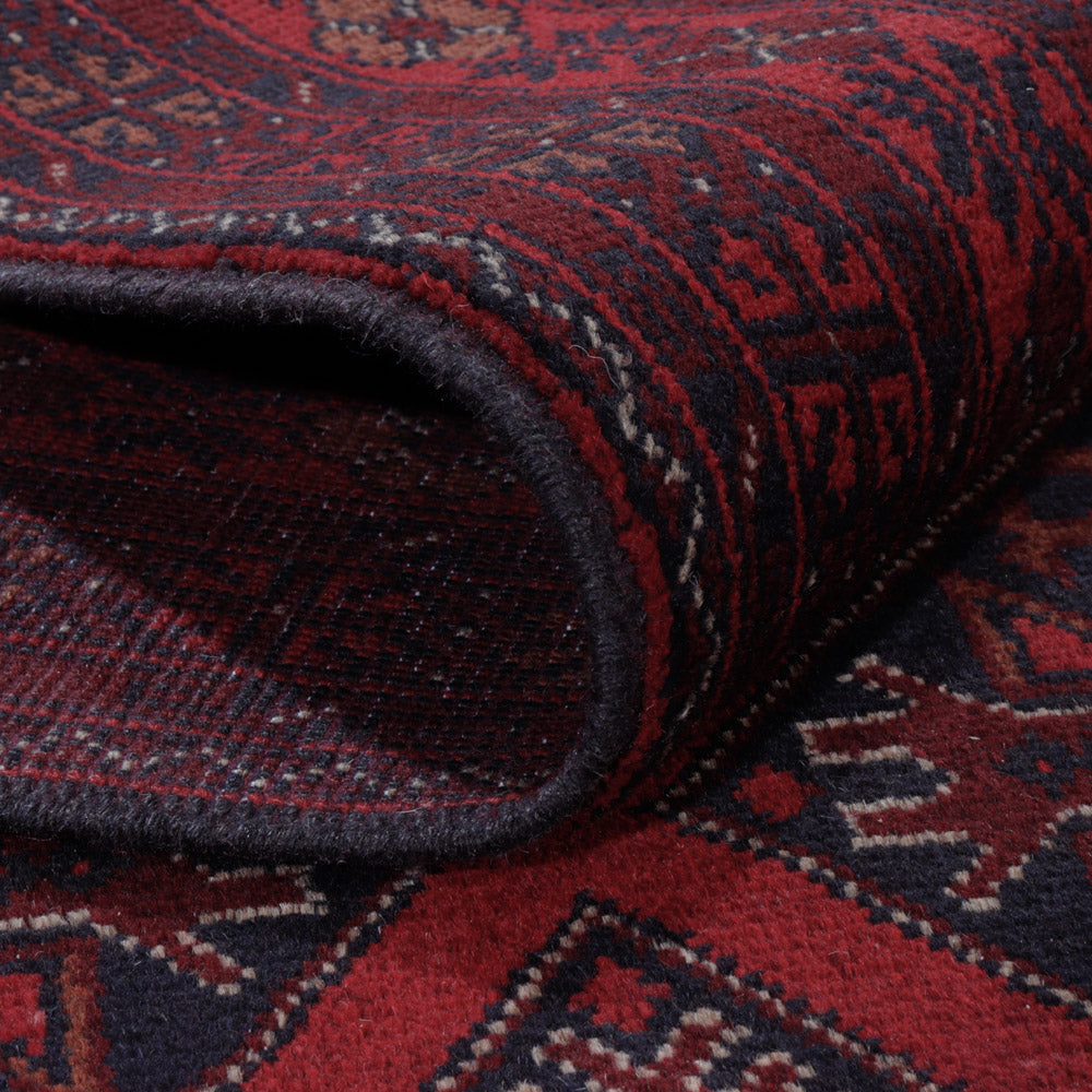 Afghan Rug - Kunduz - 302 x 203 cm - red
