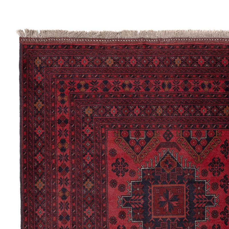 Afghan Rug - Kunduz - 297 x 205 cm - red