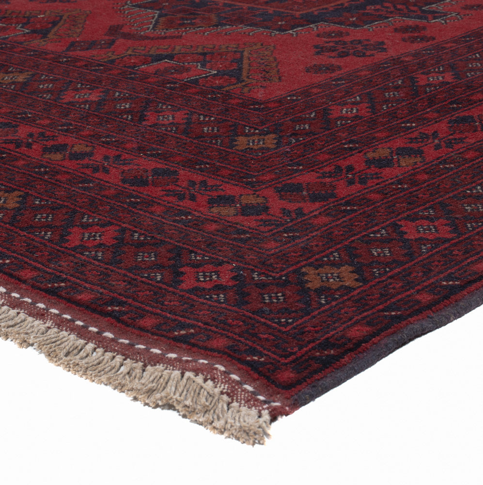 Afghan Rug - Kunduz - 297 x 205 cm - red