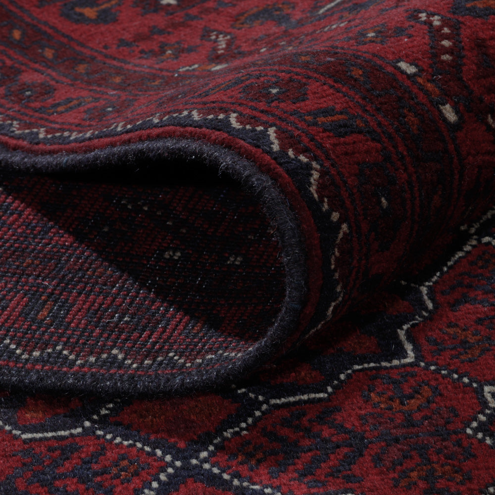 Afghan Rug - Kunduz - 292 x 200 cm - red