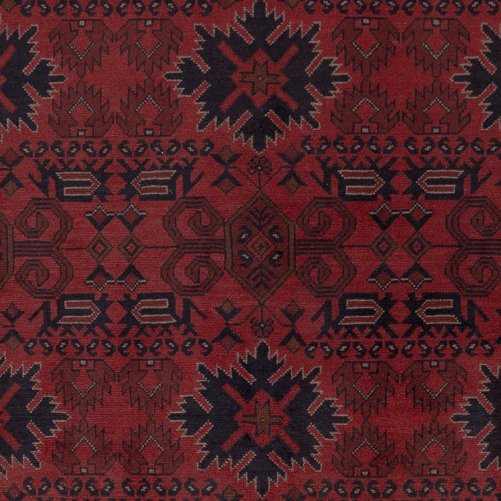 Afghan Rug - Kunduz - 294 x 199 cm - red