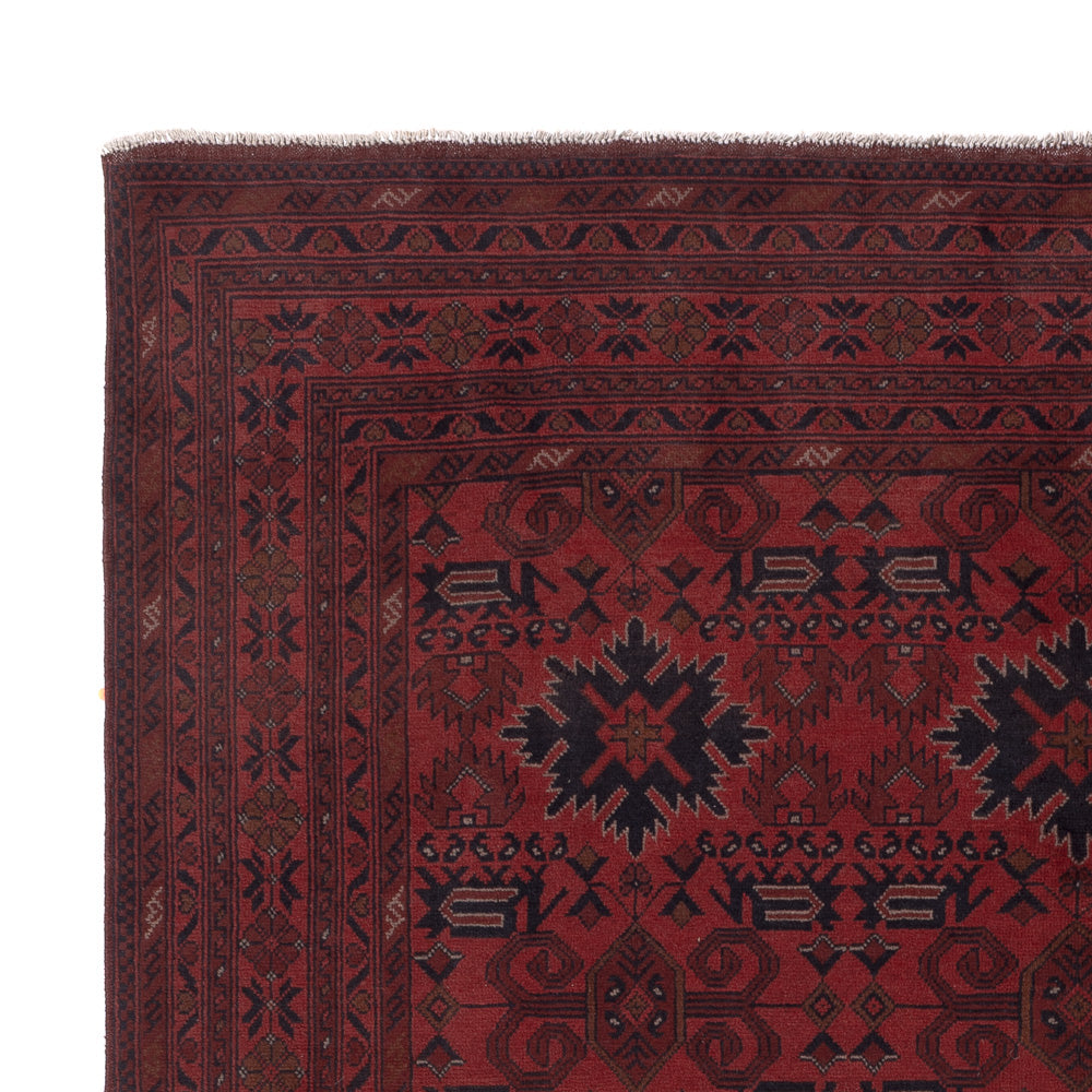 Afghan Rug - Kunduz - 294 x 199 cm - red