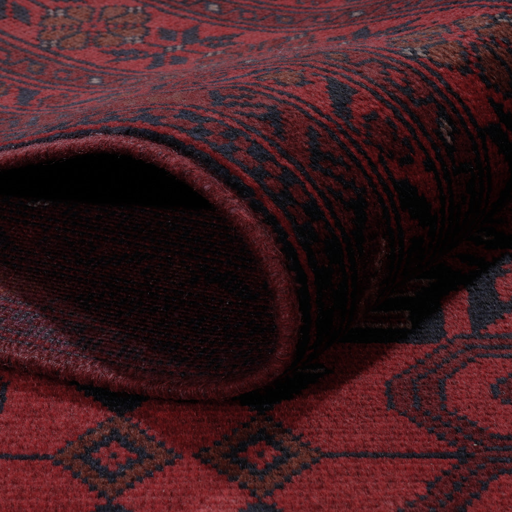 Afghan Rug - Kunduz - 294 x 199 cm - red