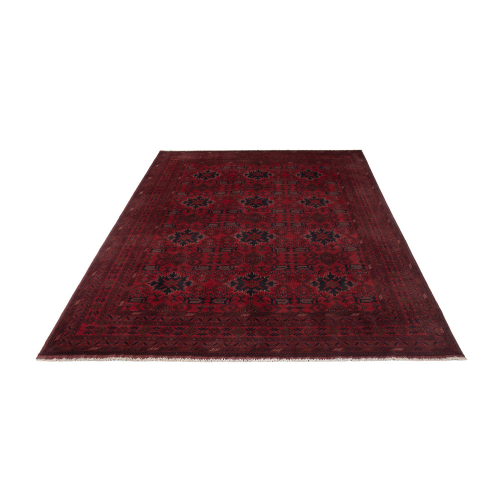 Afghan Rug - Kunduz - 294 x 199 cm - red