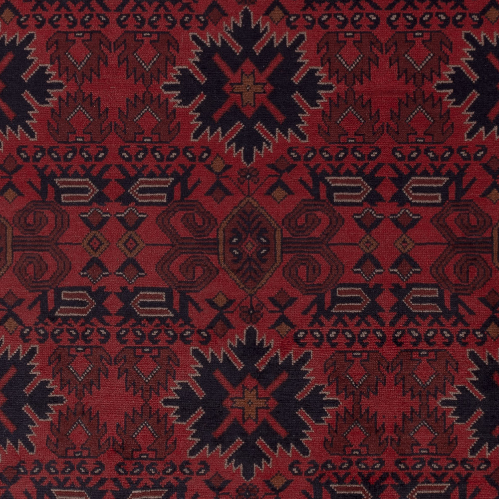 Afghan Rug - Kunduz - 289 x 200 cm - red