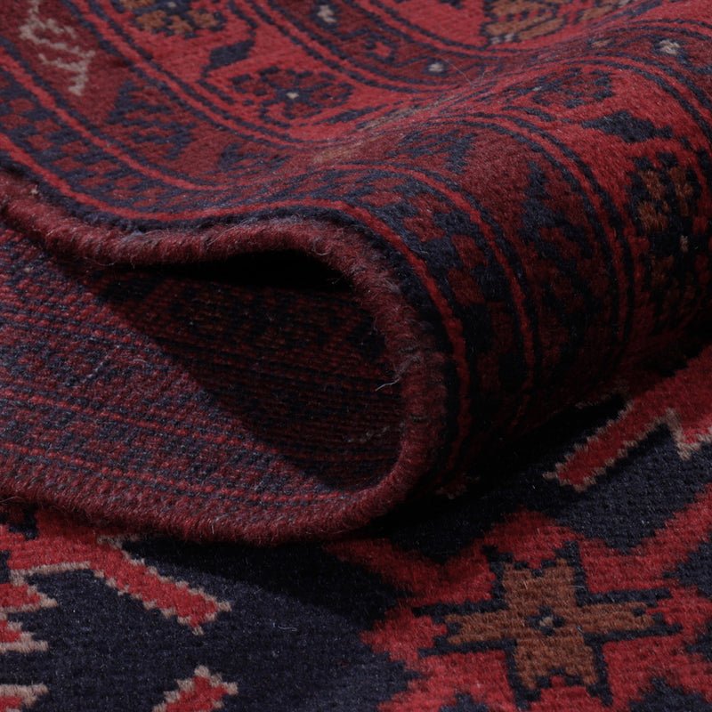 Afghan Rug - Kunduz - 289 x 200 cm - red