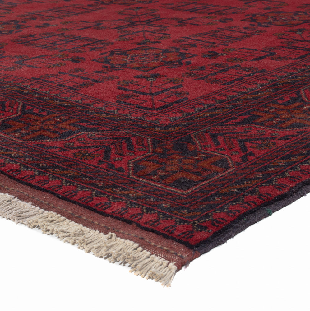 Afghan Rug - Kunduz - 284 x 200 cm - red