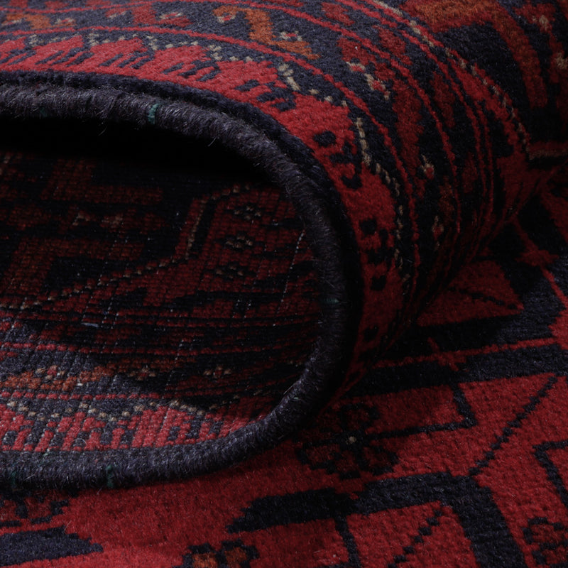 Afghan Rug - Kunduz - 284 x 200 cm - red