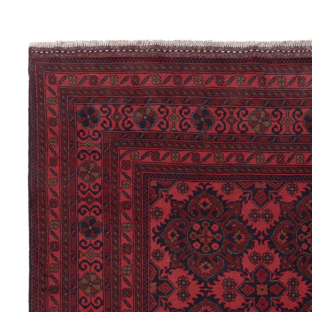 Afghan Rug - Kunduz - 296 x 196 cm - red