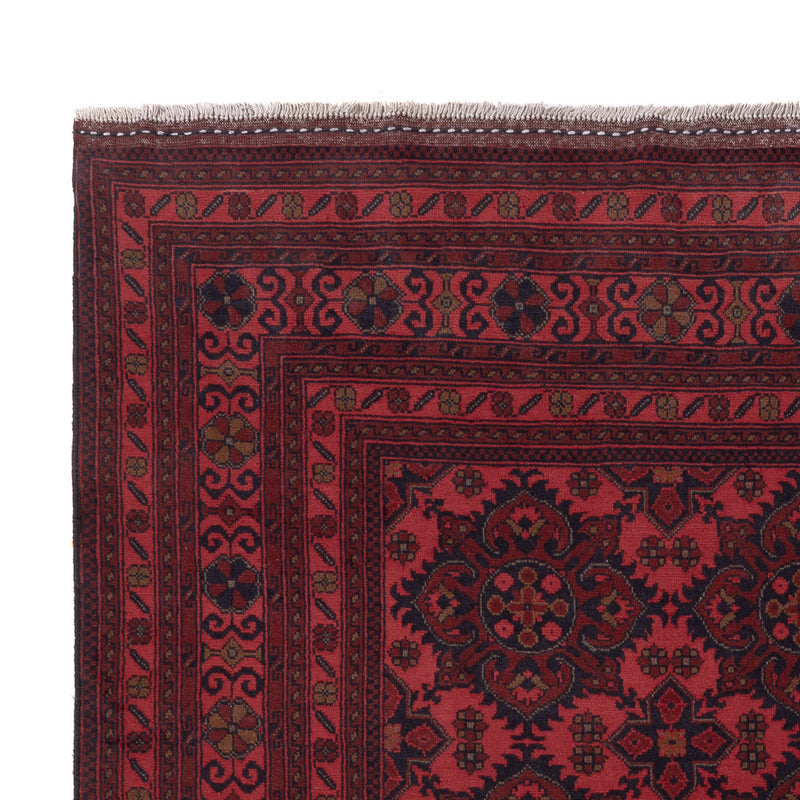 Afghan Rug - Kunduz - 296 x 196 cm - red
