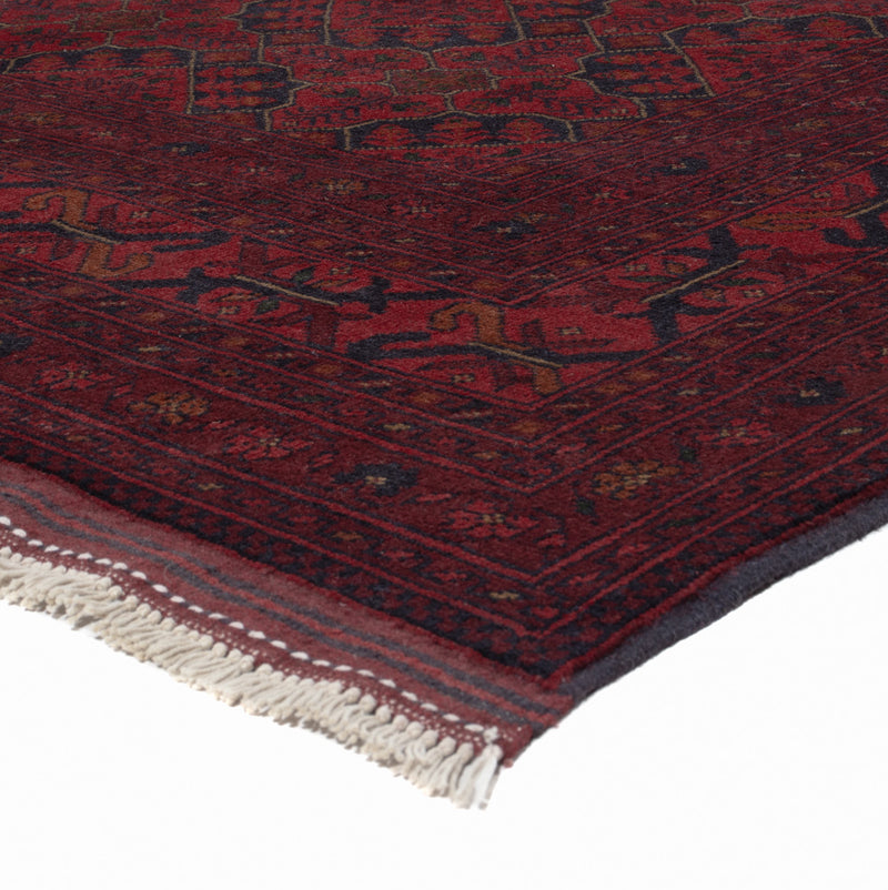 Afghan Rug - Kunduz - 296 x 200 cm - red