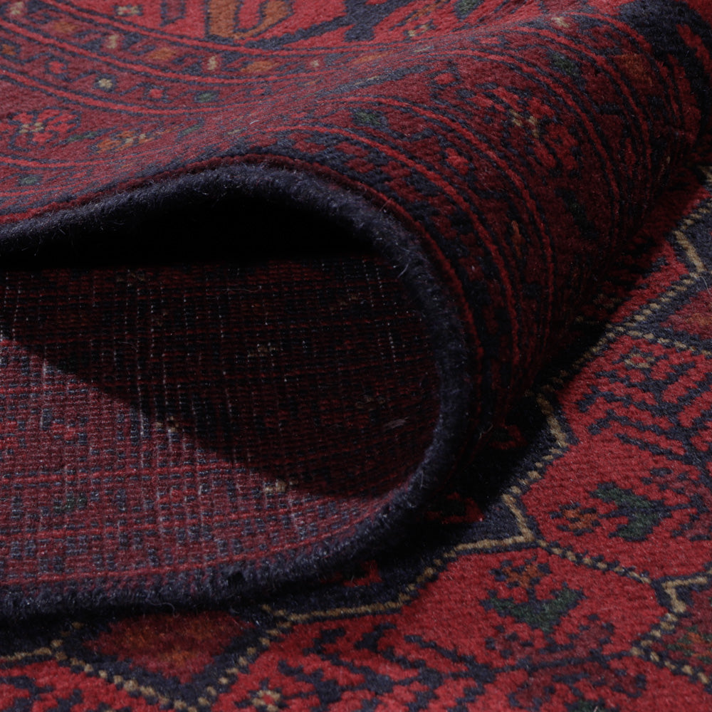 Afghan Rug - Kunduz - 296 x 200 cm - red