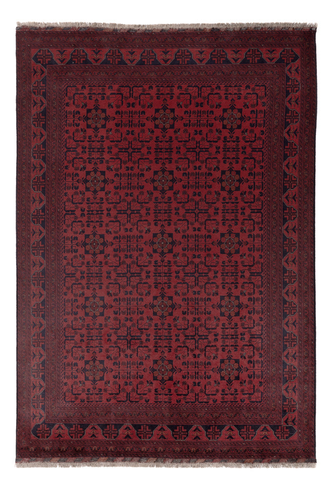 Afghan Rug - Kunduz - 296 x 204 cm - red