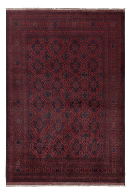 Afghan Rug - Kunduz - 298 x 205 cm - red