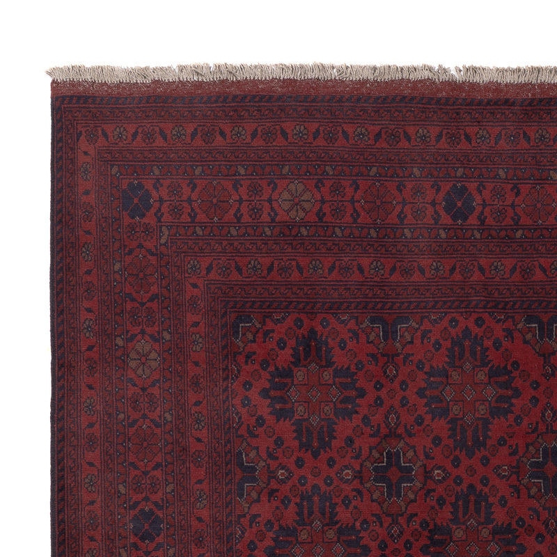 Afghan Rug - Kunduz - 298 x 205 cm - red