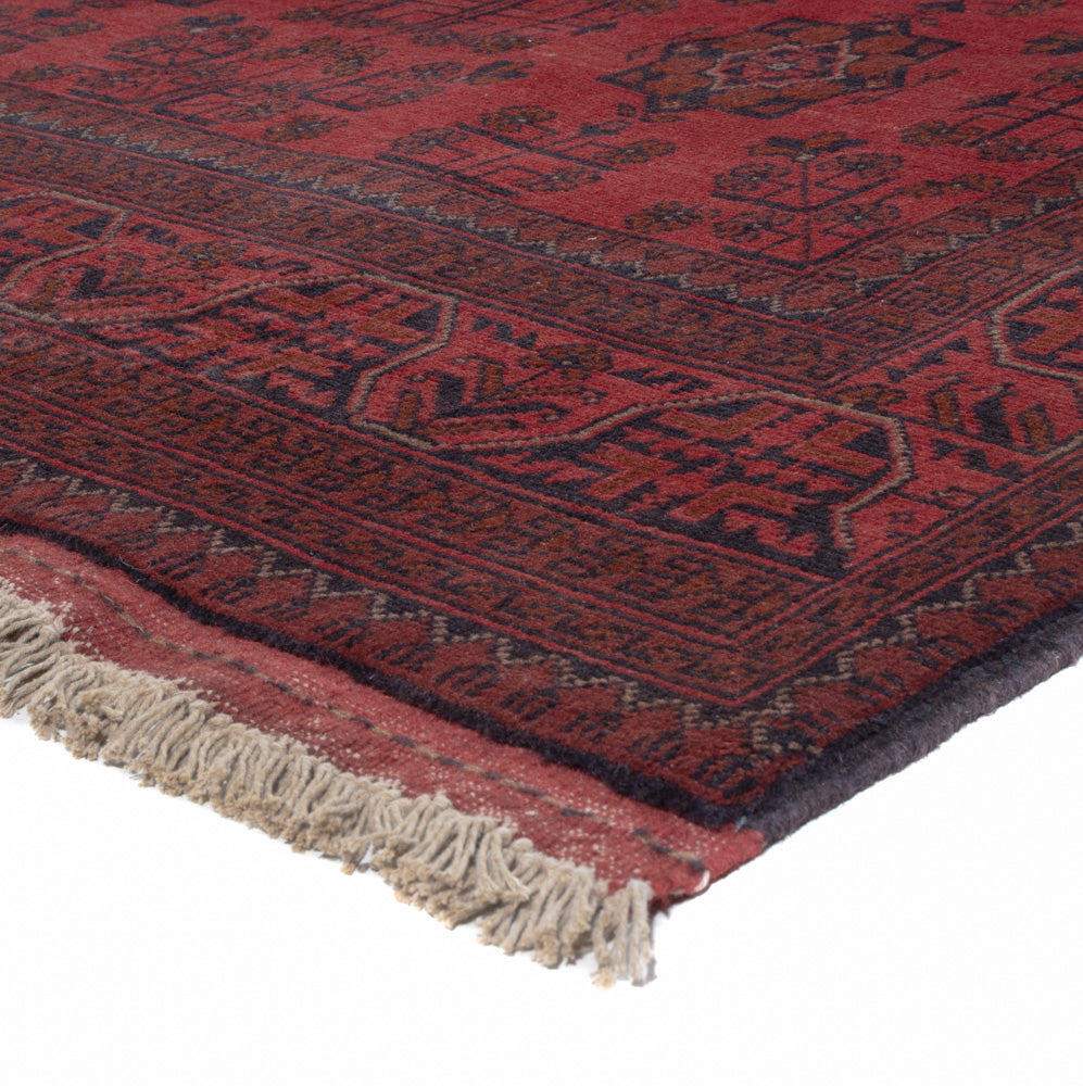 Afghan Rug - Kunduz - 294 x 195 cm - red
