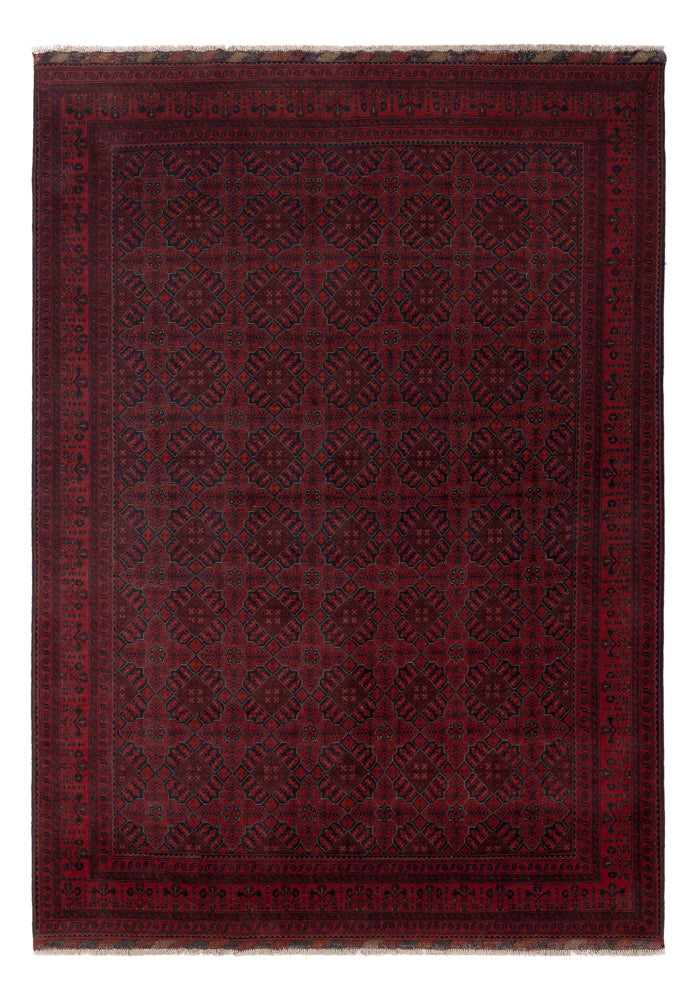 Afghan Rug - Kunduz - 296 x 204 cm - red