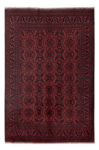Afghan Rug - Kunduz - 303 x 205 cm - red