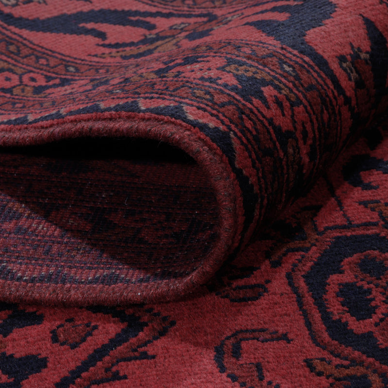 Afghan Rug - Kunduz - 303 x 205 cm - red