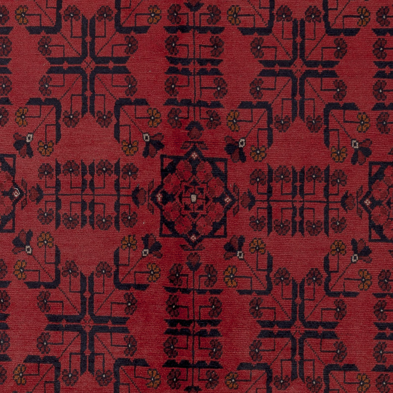 Afghan Rug - Kunduz - 291 x 205 cm - red