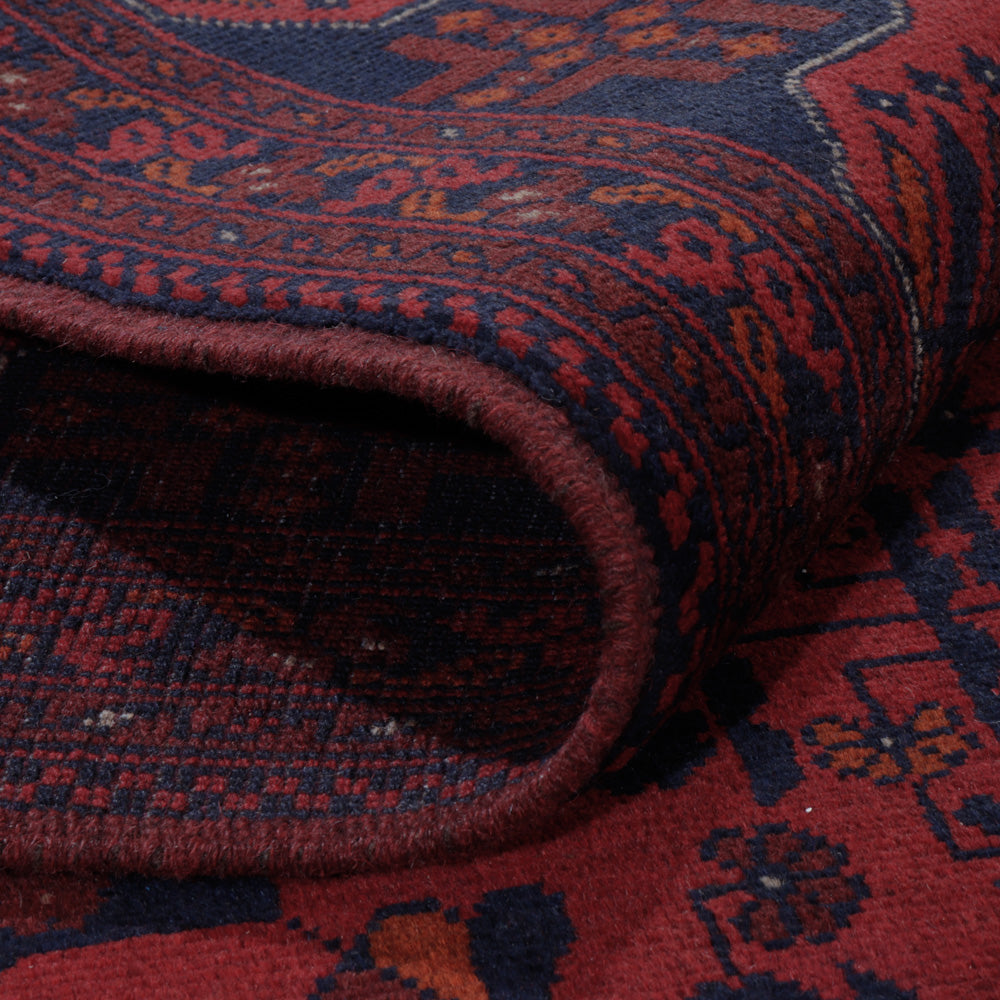 Afghan Rug - Kunduz - 294 x 207 cm - red