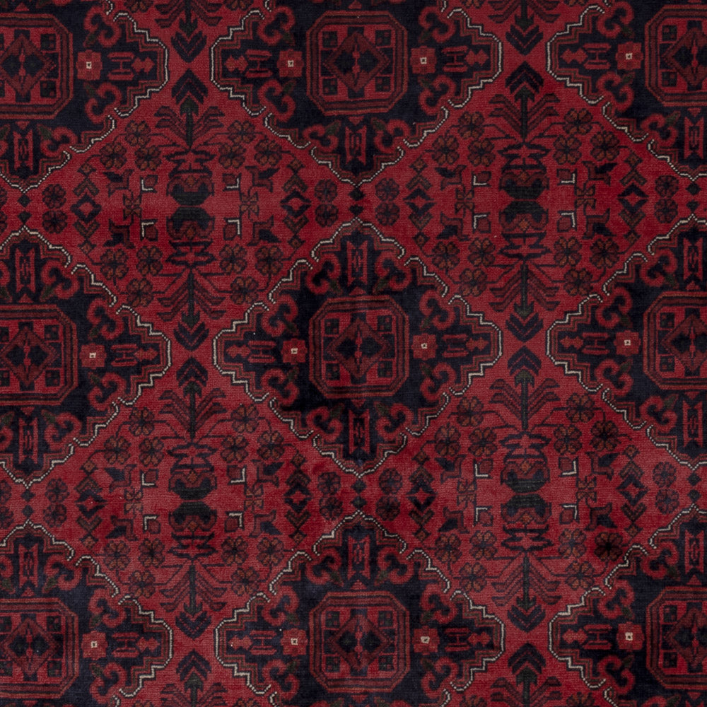 Afghan Rug - Kunduz - 294 x 199 cm - red