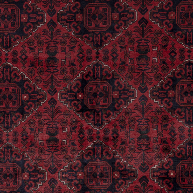 Afghan Rug - Kunduz - 294 x 199 cm - red