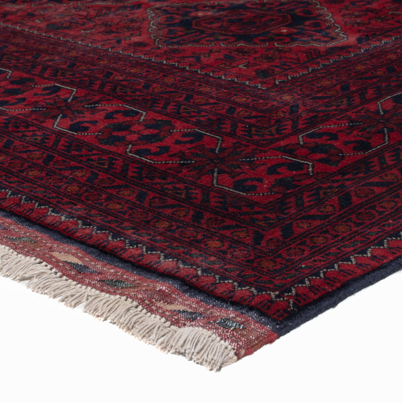 Afghan Rug - Kunduz - 294 x 199 cm - red