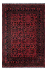 Afghan Rug - Kunduz - 292 x 196 cm - red