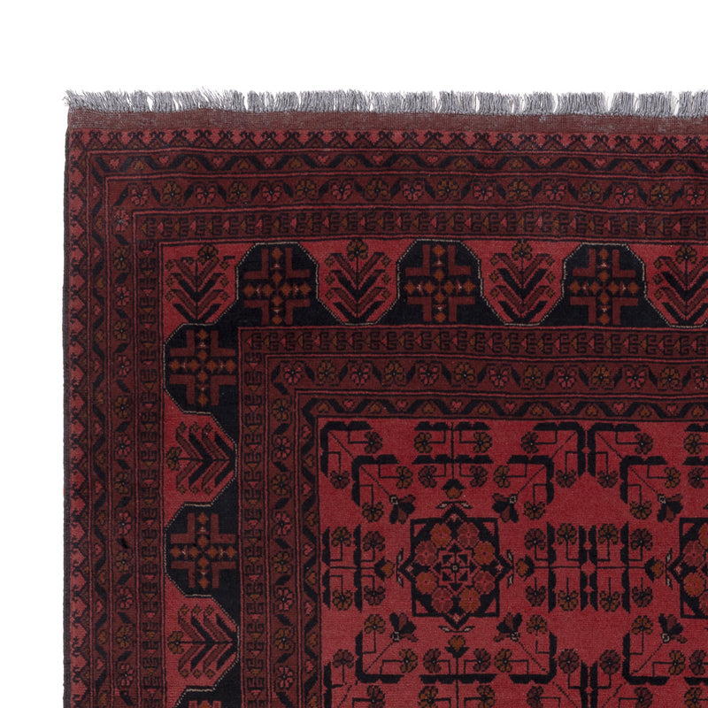 Afghan Rug - Kunduz - 292 x 196 cm - red