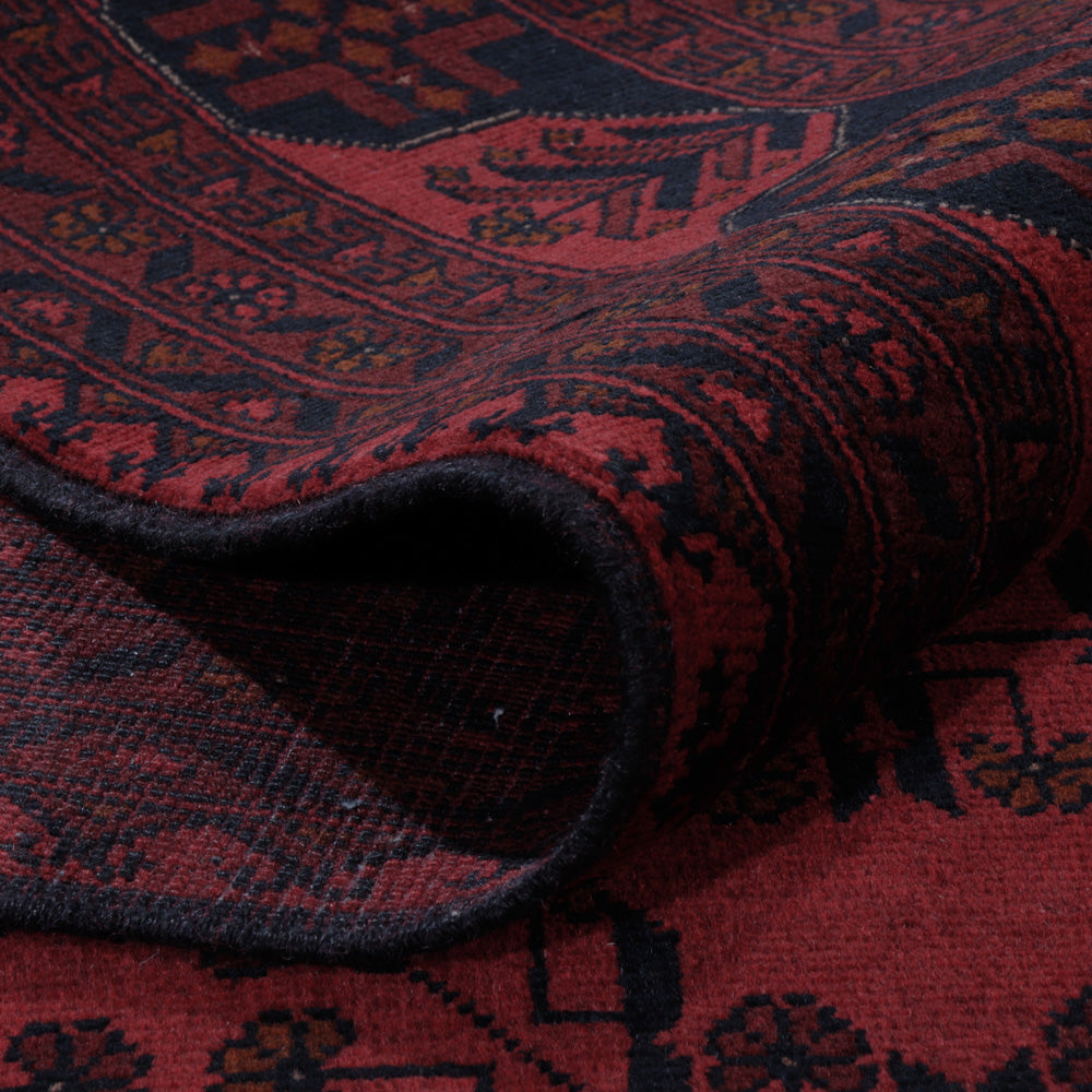 Afghan Rug - Kunduz - 292 x 196 cm - red