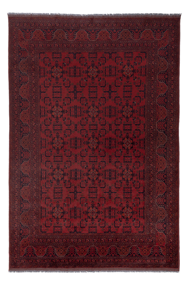 Afghan Rug - Kunduz - 297 x 200 cm - red