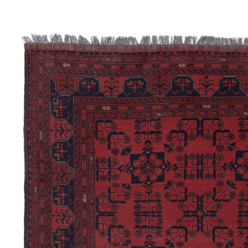 Afghan Rug - Kunduz - 286 x 199 cm - red