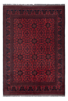 Afghan Rug - Kunduz - 285 x 199 cm - red