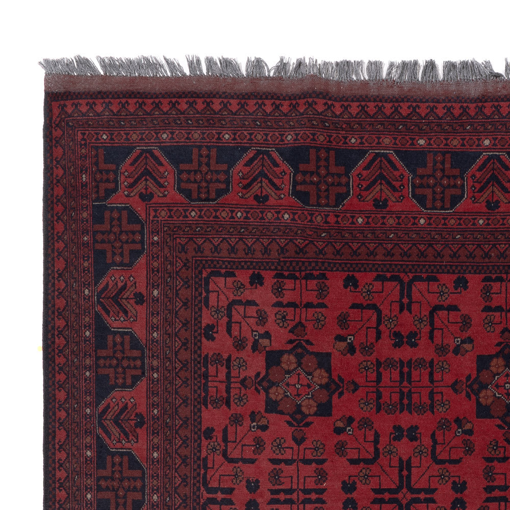 Afghan Rug - Kunduz - 285 x 199 cm - red