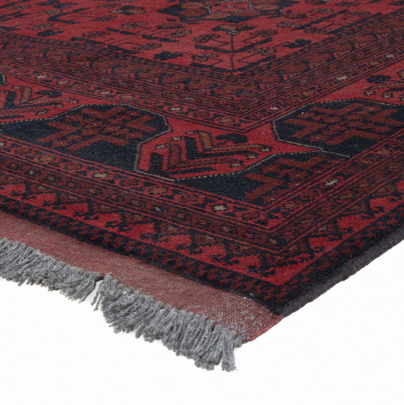 Afghan Rug - Kunduz - 285 x 199 cm - red