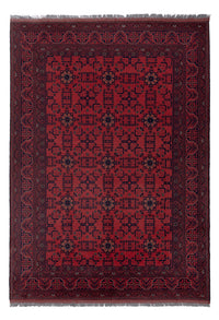 Afghan Rug - Kunduz - 288 x 201 cm - red