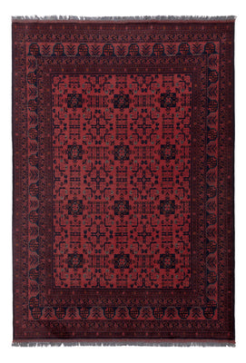 Afghan Rug - Kunduz - 286 x 201 cm - red