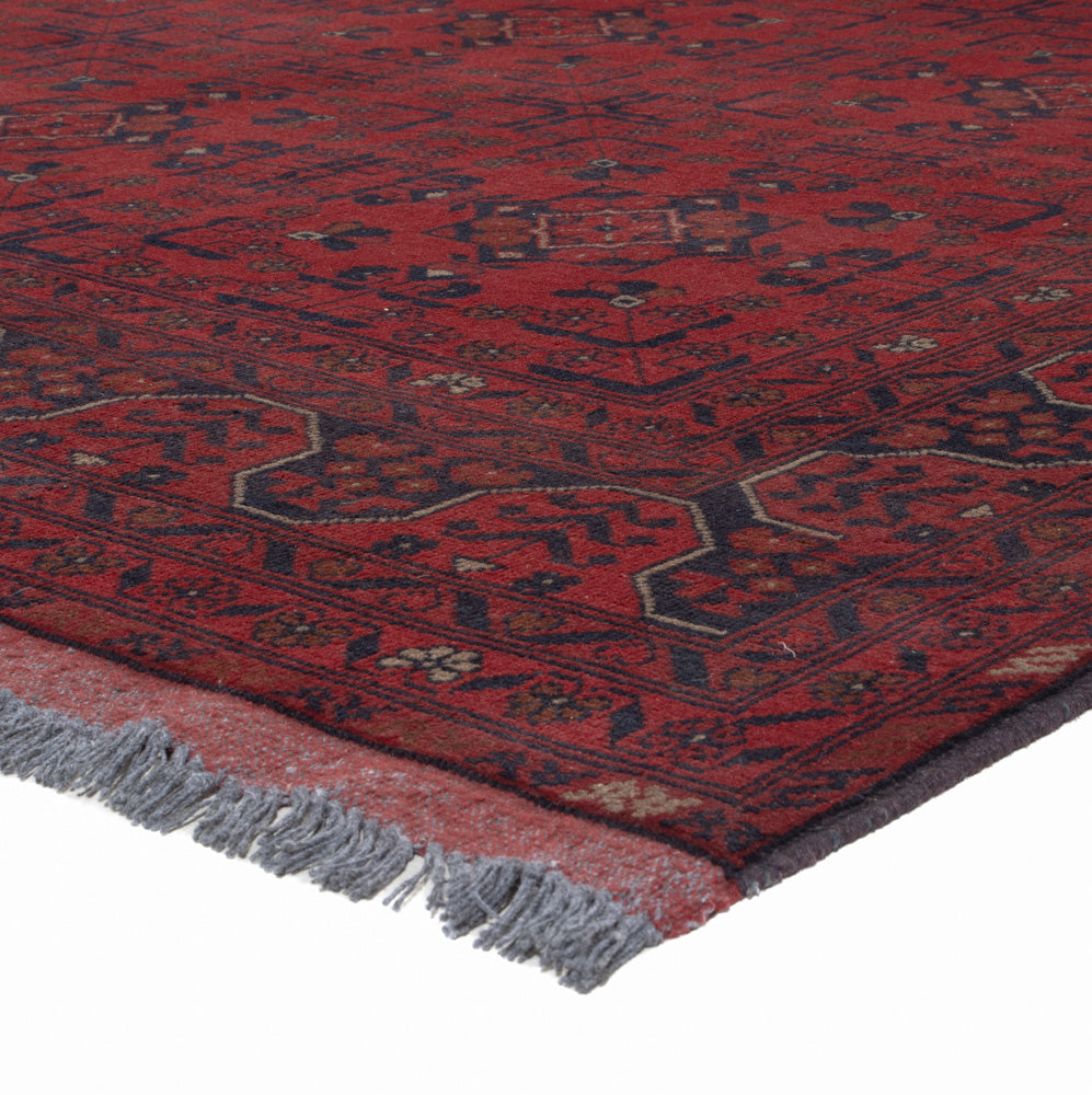 Afghan Rug - Kunduz - 292 x 187 cm - red