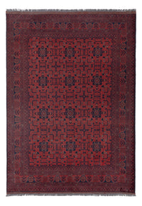 Afghan Rug - Kunduz - 287 x 203 cm - red