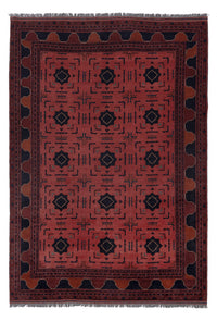 Afghan Rug - Kunduz - 295 x 204 cm - red