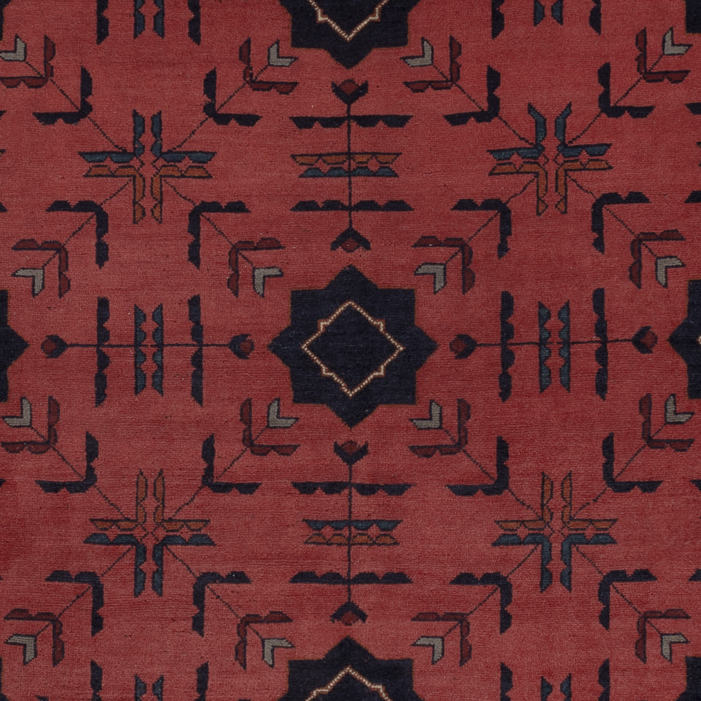 Afghan Rug - Kunduz - 295 x 204 cm - red