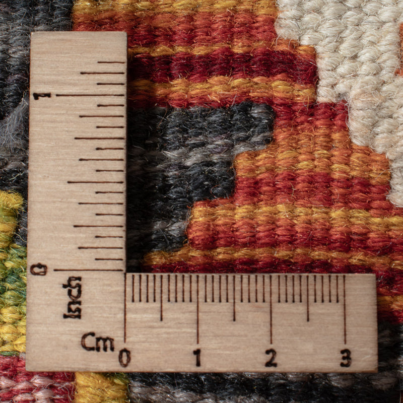 Runner Kelim Rug - Splash - 202 x 60 cm - multicolored