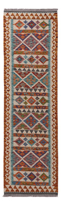 Runner Kelim Rug - Splash - 193 x 58 cm - multicolored