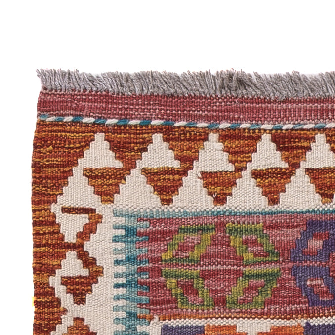 Runner Kelim Rug - Splash - 194 x 59 cm - multicolored