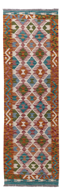 Runner Kelim Rug - Splash - 195 x 60 cm - multicolored