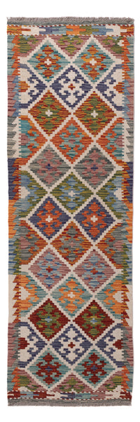 Runner Kelim Rug - Splash - 188 x 64 cm - multicolored